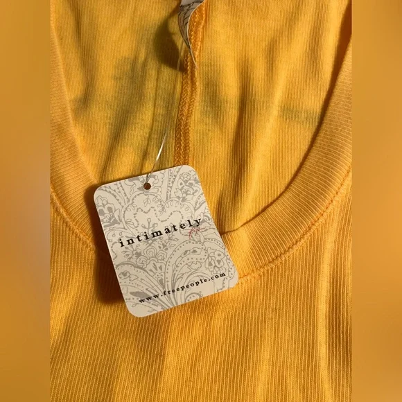 FREE PEOPLE - cotton tank top NWT - size M - Picture 3 of 4